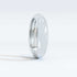 Round Lab-Grown Diamond Flush Eternity Ring in White Gold Side View